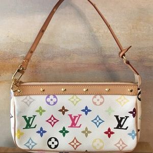 Authentic LOUIS VUITTON Multicolor Pochette
